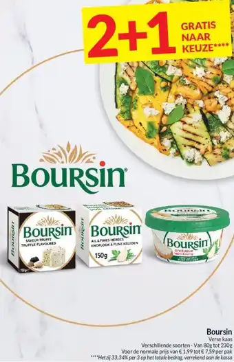 Intermarché Boursin aanbieding