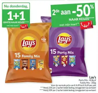 Intermarché Lay's aanbieding