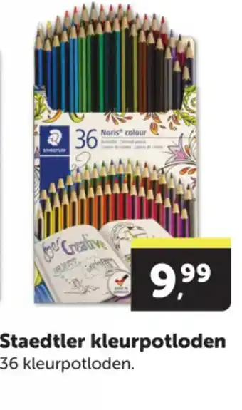 Boekenvoordeel Staedtler kleurpotloden aanbieding