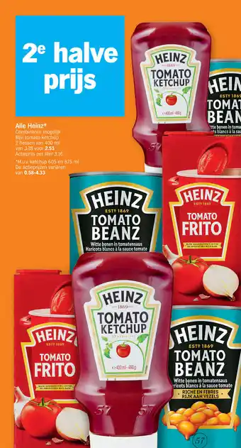 Albert Heijn Alle Heinz aanbieding