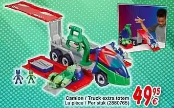 Cora Camion - truck extra totem aanbieding
