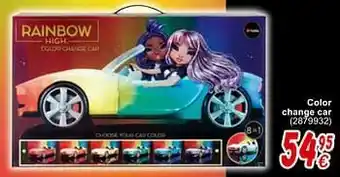 Cora Color change car aanbieding