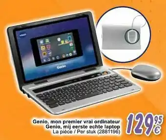 Genio, mon premier vrai ordinateur genio, mij eerste echte laptop