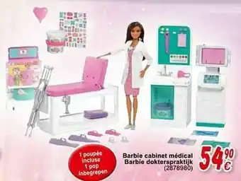Cora Barbie cabinet médical barbie dokterspraktijk aanbieding