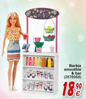 Cora Barbie smoothie + bar aanbieding