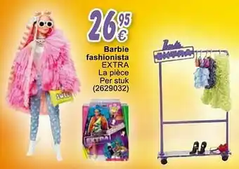 Cora Barbie fashionista extra aanbieding