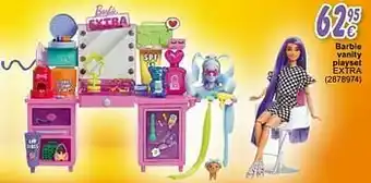 Barbie vanity playset extra