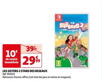 Auchan LES SISTERS 2 STARS DES RESEAUX Réf. 993022 aanbieding