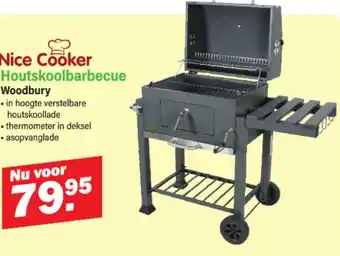 Van Cranenbroek Nice Cooker Houtskoolbarbecue Woodbury aanbieding