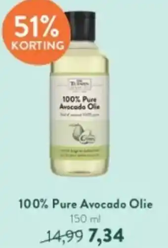 Holland & Barrett 100% Pure Avocado Olie 150ml aanbieding