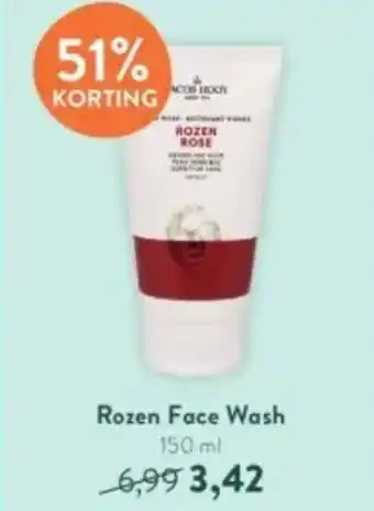 Holland & Barrett Rozen Face Wash 150 ml aanbieding