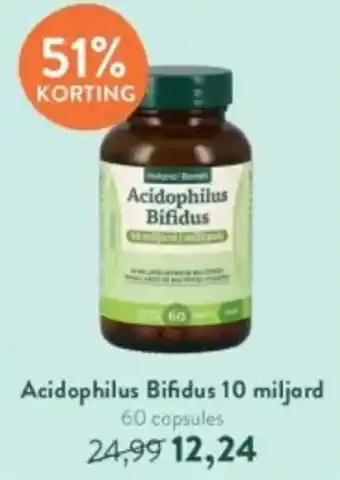 Holland & Barrett Acidophilus Bifidus 10 miljard 60 capsules aanbieding