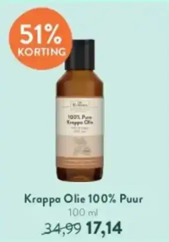 Holland & Barrett Krappa Olie 100% Puur 100ml aanbieding