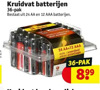 Kruidvat Kruidvat batterijen aanbieding