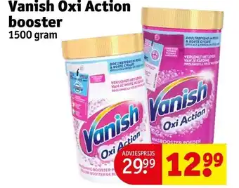 Kruidvat Vanish Oxi Action booster aanbieding