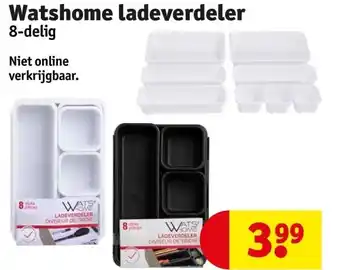 Kruidvat Watshome ladeverdeler aanbieding