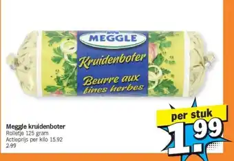 Albert Heijn Meggle kruidenboter aanbieding