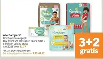 Albert Heijn Alle Pampers aanbieding