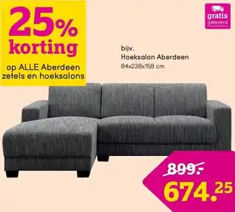 Leen Bakker Hoeksalon Aberdeen aanbieding