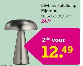 Leen Bakker Tafellamp Eljereau aanbieding