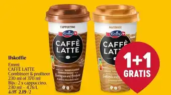 Delhaize IJskoffie aanbieding