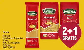 Delhaize Panzani Pasta aanbieding