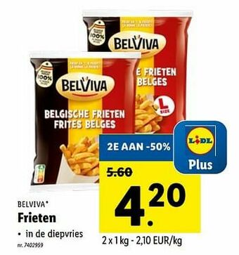 Lidl Frieten aanbieding