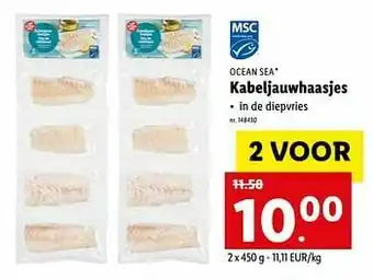 Lidl Kabeljauwhaasjes aanbieding