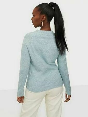 Berca Shoes Only Topje Rica Life Trui Allure Melange - Lichtblauw aanbieding