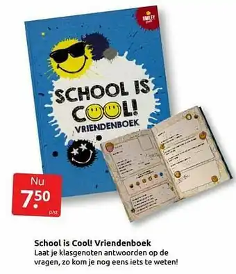 School is cool! vriendenboek