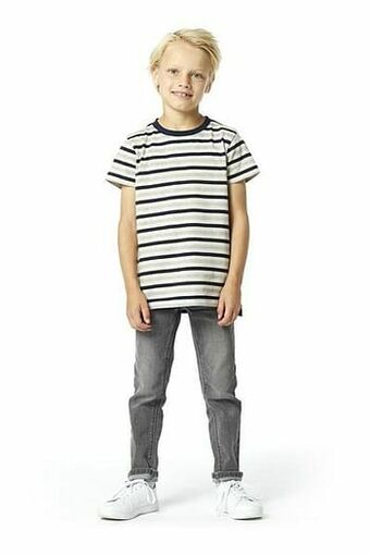 HEMA HEMA Kinderjeans Regular Fit Grijs (grijs) aanbieding