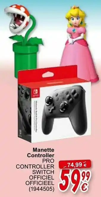 Cora Manette controller pro controller switch officiel officieel aanbieding