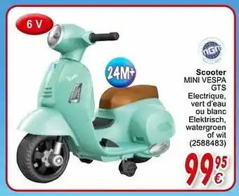 Cora Scooter mini vespa gts aanbieding