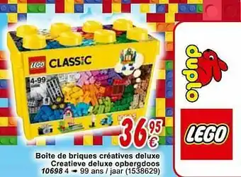 Cora Boîte de briques créatives deluxe creatieve deluxe opbergdoos 10698 aanbieding