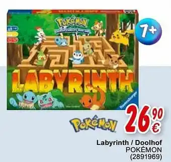 Labyrinth - doolhof pokémon