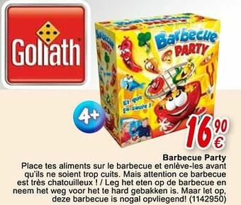 Cora Barbecue party aanbieding