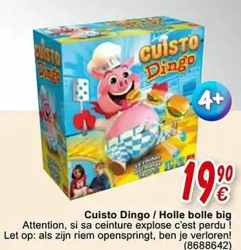 Cora Cuisto dingo - holle bolle big aanbieding