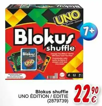 Cora Blokus shuffle uno édition - editie aanbieding