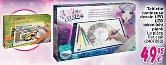 Cora Tablette lumineuse dessin led led tekenlicht plank aanbieding