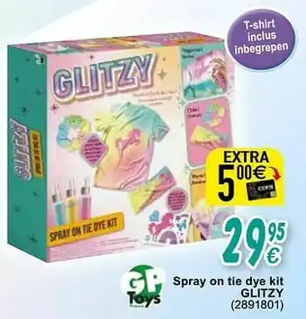 Cora Spray on tie dye kit glitzy aanbieding