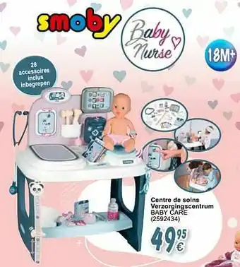 Cora Centre de soins verzorgingscentrum baby care aanbieding