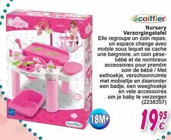 Cora Nursery verzorgingstafel aanbieding