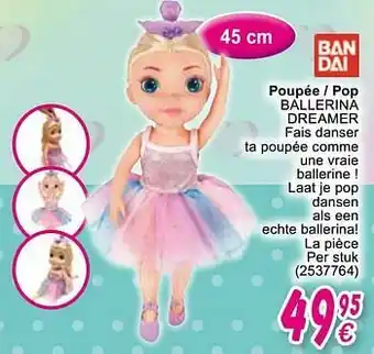 Cora Poupée - pop ballerina dreamer aanbieding