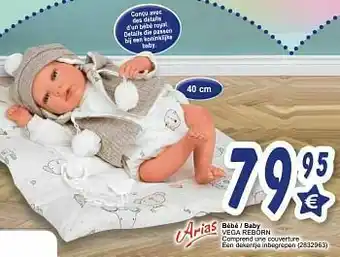 Cora Bébé - baby vega reborn aanbieding