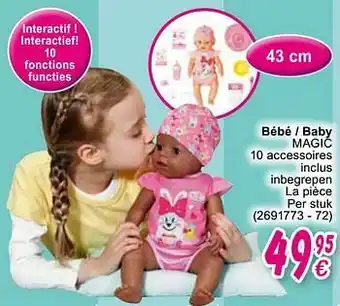 Cora Bébé - baby magic aanbieding
