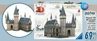 Puzzle 3d 3d-puzzel harry potter