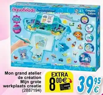 Cora Mon grand atelier de création mijn grote werkplaats creatie aanbieding