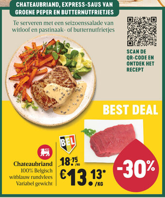Delhaize Chateaubriand aanbieding
