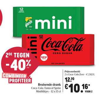 Delhaize Bruisende drank aanbieding