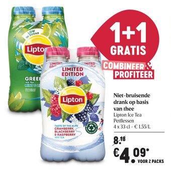 Delhaize Niet-bruisende drank op basis van thee aanbieding